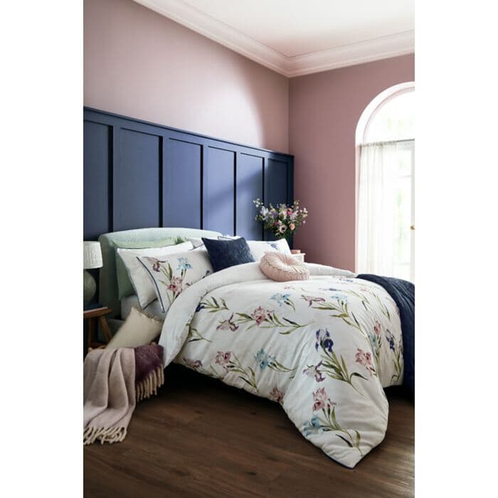 Laura Ashley Hawling Irises Grape Purple large