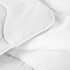 Night Lark Waffle Coverless Duvet White small 8564A