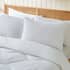 Night Lark Waffle Coverless Duvet White small 8564B
