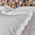 Christy Scallop Edge White small 8569B