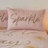 Catherine Lansfield Christmas Sparkle Pink small 8625B