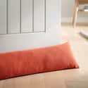 Wilson Velvet Draught Excluder Terracotta
