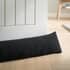 Catherine Lansfield Wilson Velvet Draught Excluder Black small
