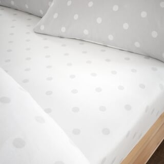 Brushed Polka Dot Green