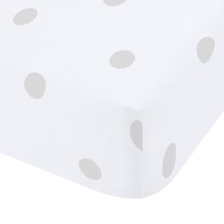 Brushed Polka Dot Grey