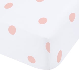 Brushed Polka Dot Pink