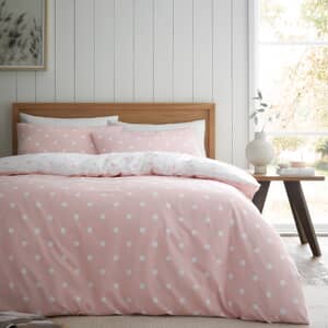 Brushed Polka Dot Pink