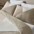 Catherine Lansfield Cosy Larsson Geo Fleece Natural small 8653A
