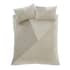 Catherine Lansfield Cosy Larsson Geo Fleece Natural small 8653C