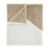 Catherine Lansfield Cosy Larsson Geo Fleece Natural small 8653D