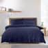 Catherine Lansfield Easy Iron Percale Navy small 8664A