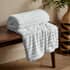 Catherine Lansfield Cosy Ribbed Throw Grey small