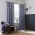 Burleigh Calico Blue Curtains small