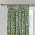 Burleigh Hibiscus Green Curtains small 8677A