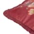 Morris and Co Strawberry Thief Embroidery Cushion Berry small 8687D