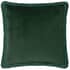 Morris and Co Strawberry Thief Embroidery Cushion Forest Green small 8689B