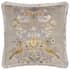 Morris and Co Strawberry Thief Embroidery Cushion Biscuit small