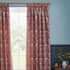 Morris and Co Strawberry Thief Jacquard Curtains Berry small 8695A