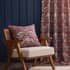 Morris and Co Strawberry Thief Jacquard Curtains Berry small 8695B
