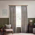Strawberry Thief Jacquard Curtains Biscuit