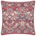 Strawberry Thief Jacquard Cushion Berry