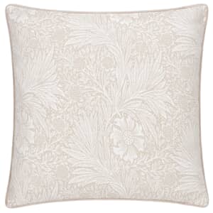 Marigold Feather Rich Cushion Stone