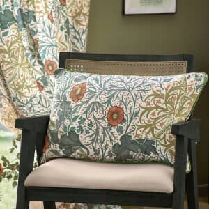 Seaweed Feather Rich Cushion Stone/Sunflower