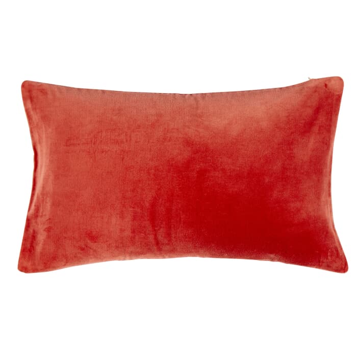 Christy Jaipur Rectangular Cushion Coral large