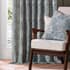 Morris and Co Marigold Curtains Indigo small 8741B