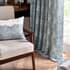 Morris and Co Marigold Curtains Indigo small 8741C