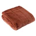 Empress Faux Fur Throw Rust