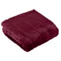 Empress Faux Fur Throw Ruby