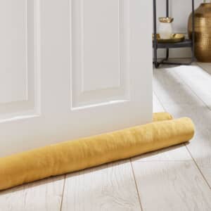 Kingsley Draught Excluder Matt Velvet Ochre