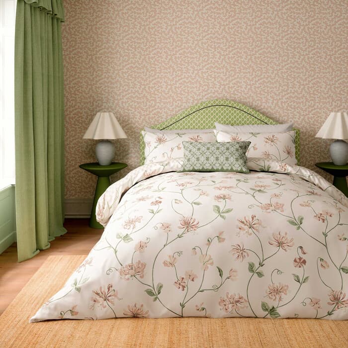 Sanderson Honeysuckle and Sweetpea Rose large