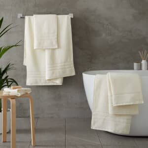 Zero Twist Towels Cream