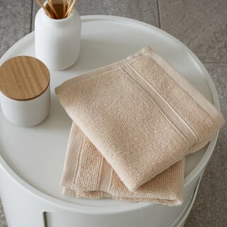 Zero Twist Towels Natural