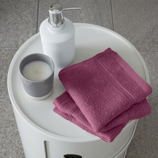Zero Twist Towels Raspberry