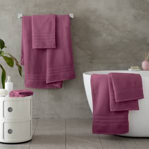 Zero Twist Towels Raspberry