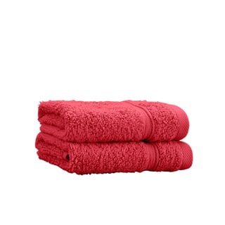Zero Twist Towels Red