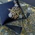 William Morris Morris Seaweed in Cobalt and Thyme small 8831B