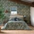 William Morris Morris Seaweed in Cobalt and Thyme small