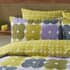 Orla Kiely Textured Flower Lilac/Moss small 8871A