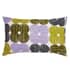 Orla Kiely Textured Flower Lilac/Moss small 8871C
