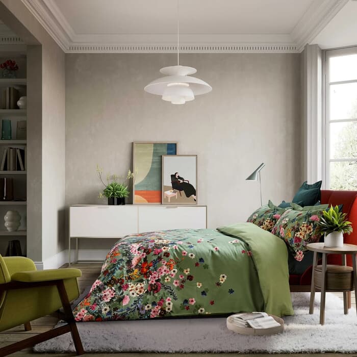 Ted Baker Antiquity Border in Green large