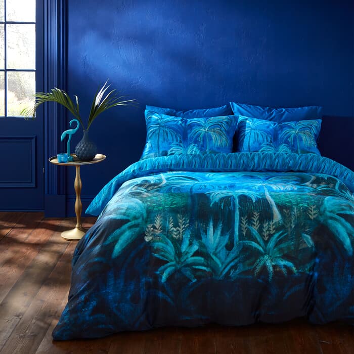 Matthew Williamson Midnight Palms Blue large