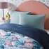 Night Lark Pastel Palms Coverless Duvet Set small 8927A
