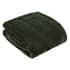Paoletti Empress Faux Fur Throw Pine small 9005B