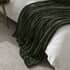 Paoletti Empress Faux Fur Throw Pine small