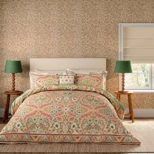 Earthly Paradise in Rose and Pale Olive