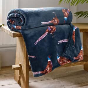Pheasant Throw Navy
